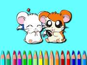 Hamster Coloring Book Game