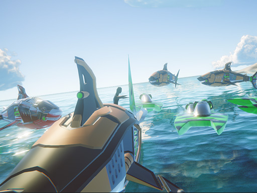 Shark Ships Game