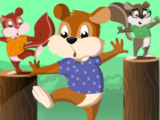 Squirrel Hop Game