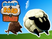 Sheep Road Danger Game Online